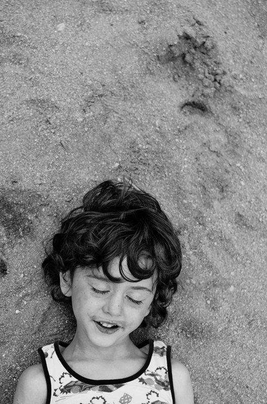 Astor på stranden-2